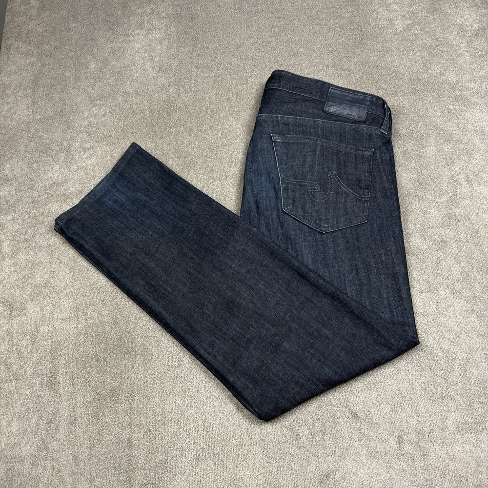 AG Adriano Goldschmied Jeans Mens 36x32 (TAG 36x34) Matchbox Slim Straight Dark